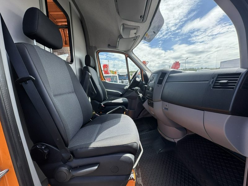 Mercedes Sprinter Zwyżka Podnośnik Koszowy VERSALIFT KLUBB ET-36-LF UDT Wysokość Podnoszenia 14m 100% SPRAWNY SUPER STAN VERSALIFT 8m w bok P7
