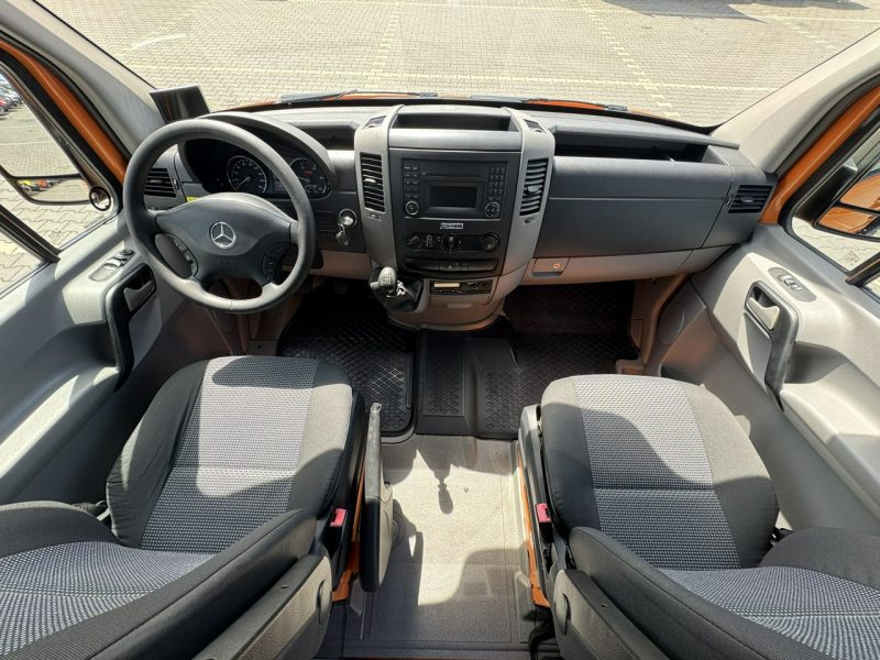 Mercedes Sprinter Zwyżka Podnośnik Koszowy VERSALIFT KLUBB ET-36-LF UDT Wysokość Podnoszenia 14m 100% SPRAWNY SUPER STAN VERSALIFT 8m w bok P7