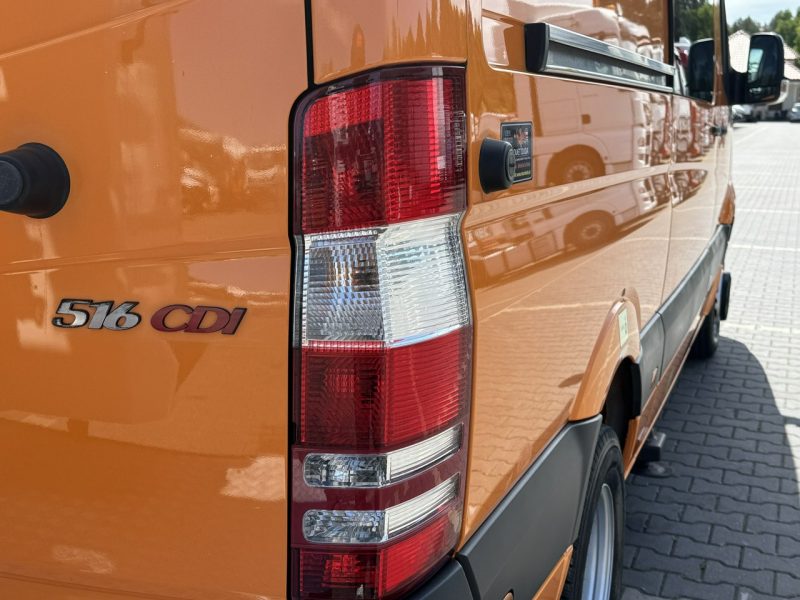 Mercedes Sprinter Zwyżka Podnośnik Koszowy VERSALIFT KLUBB ET-36-LF UDT Wysokość Podnoszenia 14m 100% SPRAWNY SUPER STAN VERSALIFT 8m w bok P7