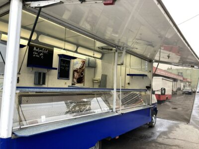Mercedes Sprinter Sprinter Autosklep Gastronomiczny wędli Ryb Food Truck Foodtruck sklep