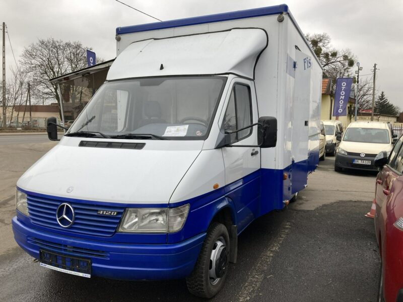 Mercedes Sprinter Sprinter Autosklep Gastronomiczny wędli Ryb Food Truck Foodtruck sklep