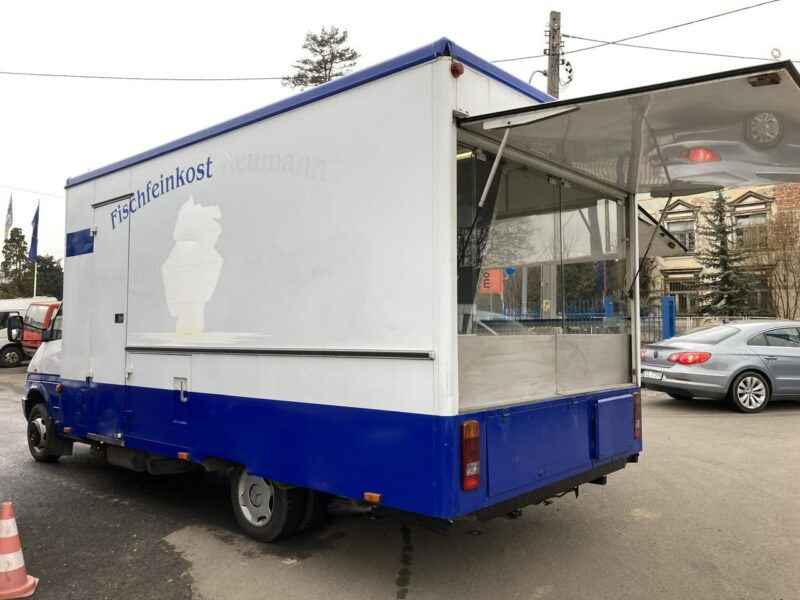 Mercedes Sprinter Sprinter Autosklep Gastronomiczny wędli Ryb Food Truck Foodtruck sklep