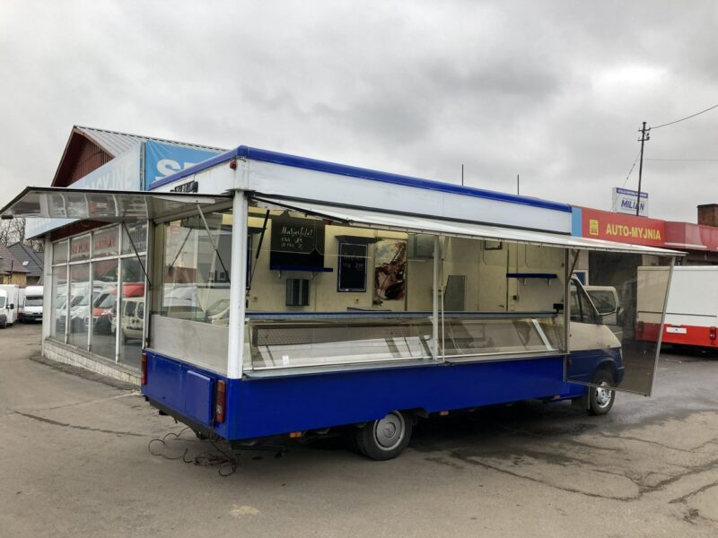 Mercedes Sprinter Sprinter Autosklep Gastronomiczny wędli Ryb Food Truck Foodtruck sklep