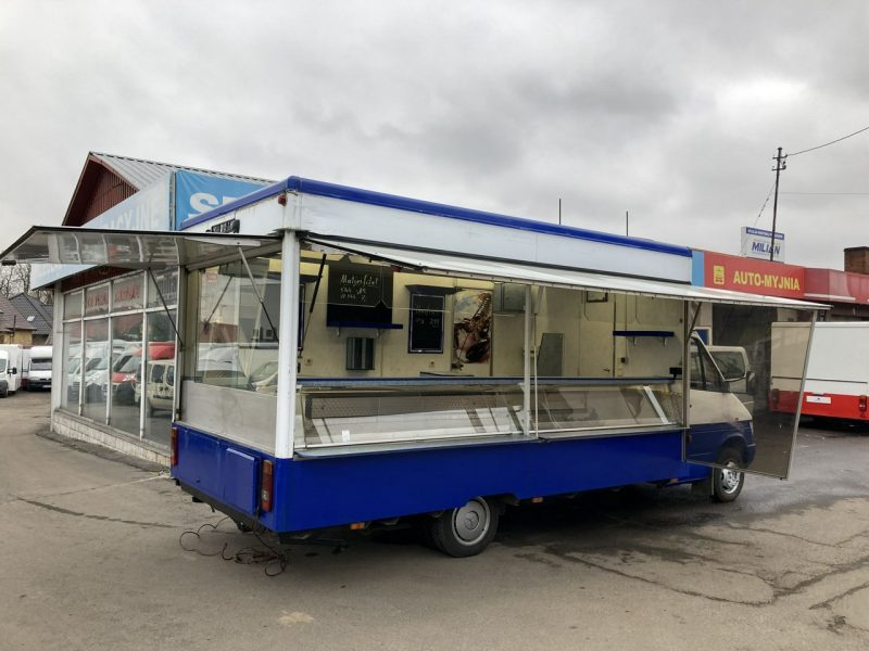 Mercedes Sprinter Sprinter Autosklep Gastronomiczny wędli Ryb Food Truck Foodtruck sklep