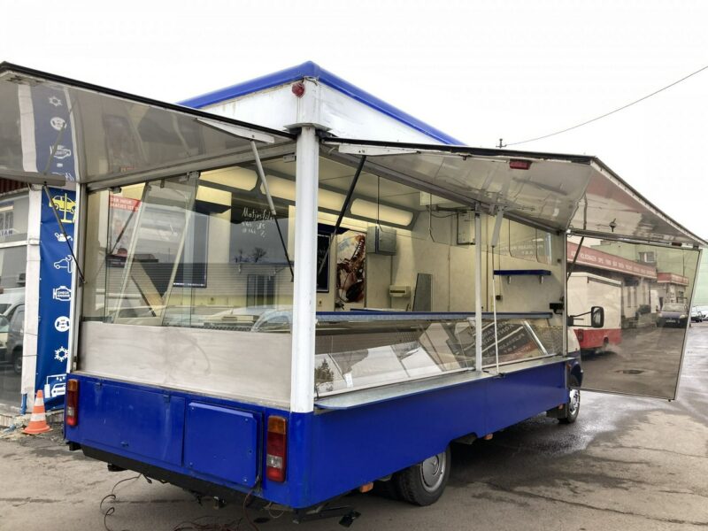 Mercedes Sprinter Sprinter Autosklep Gastronomiczny wędli Ryb Food Truck Foodtruck sklep