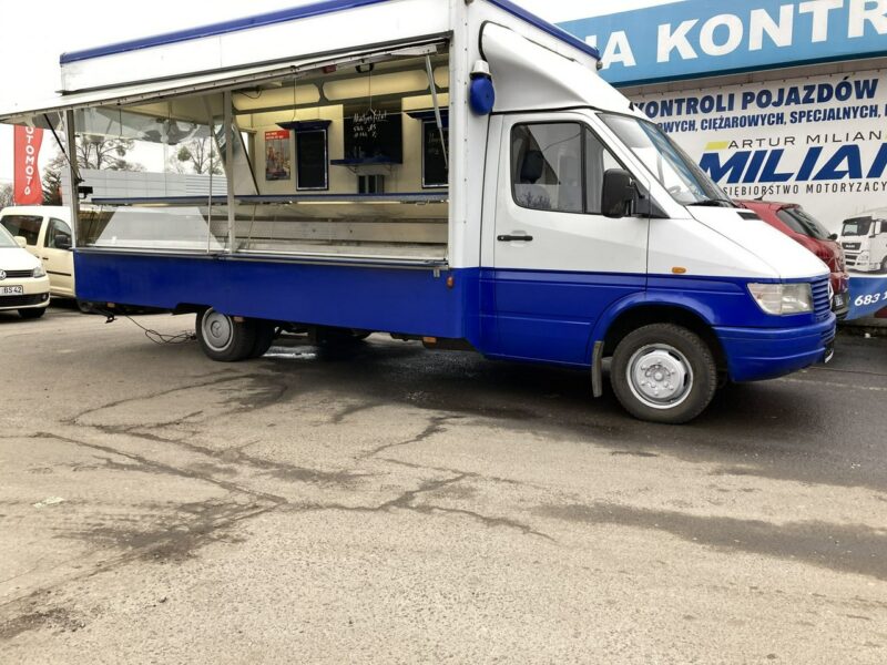 Mercedes Sprinter Sprinter Autosklep Gastronomiczny wędli Ryb Food Truck Foodtruck sklep