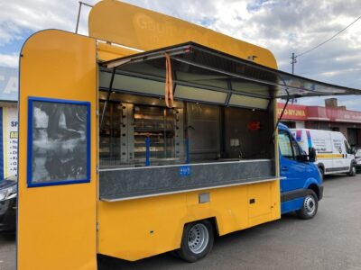 Mercedes Sprinter Autosklep Grill kurczak Gastronomiczny Food Truck Foodtruck sklep 2014