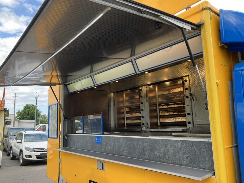 Mercedes Sprinter Autosklep Grill kurczak Gastronomiczny Food Truck Foodtruck sklep 2014