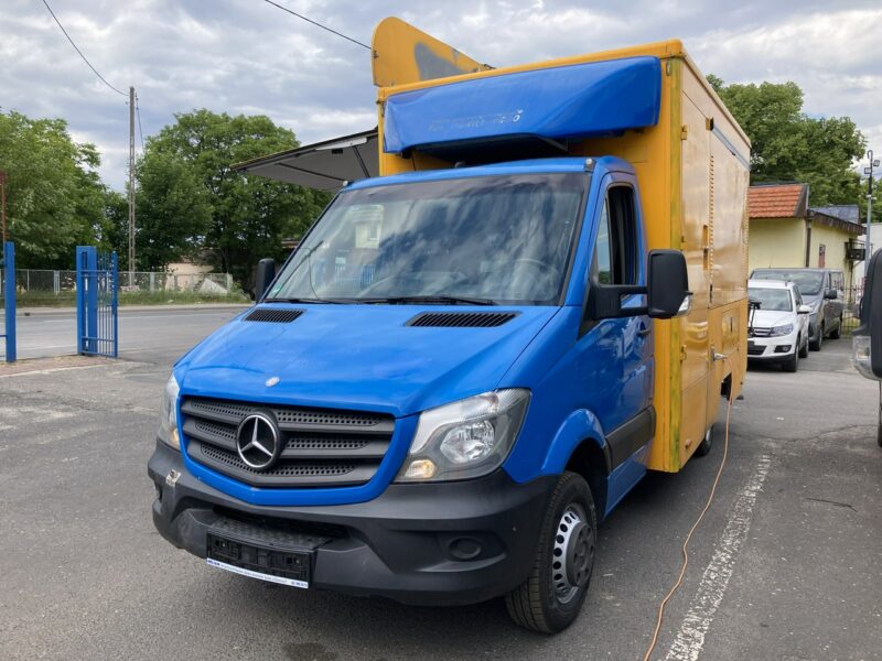 Mercedes Sprinter Autosklep Grill kurczak Gastronomiczny Food Truck Foodtruck sklep 2014