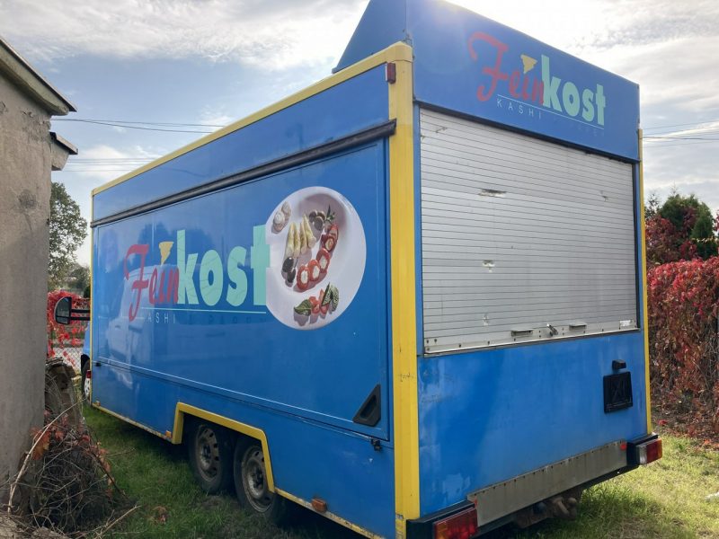 Fiat Ducato Ducato Autosklep wędlin Gastronomiczny Food Truck Foodtruck sklep