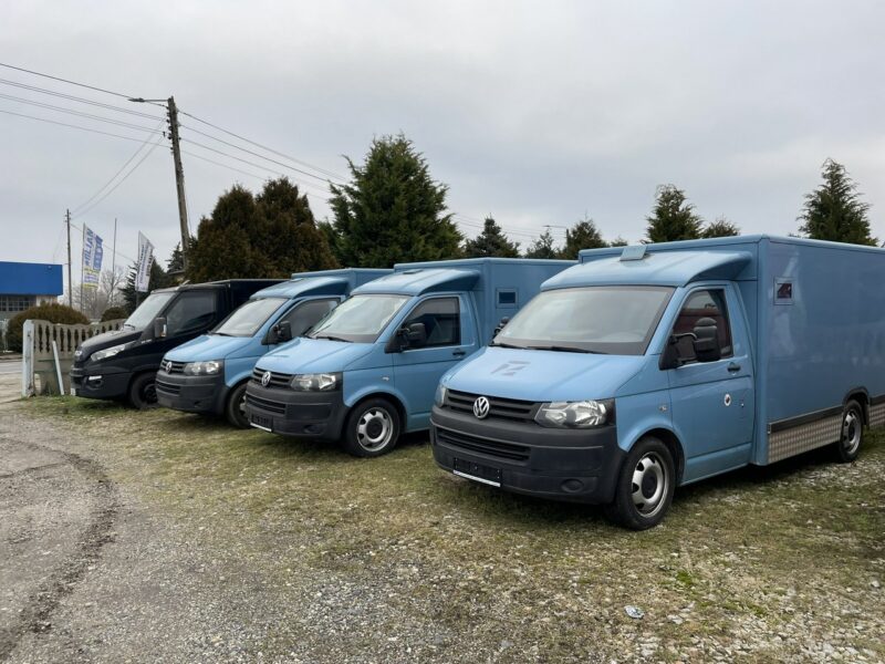 Volkswagen Transporter Trasporter T5 Bankowóz kuloodporny opanceżony Model 2015