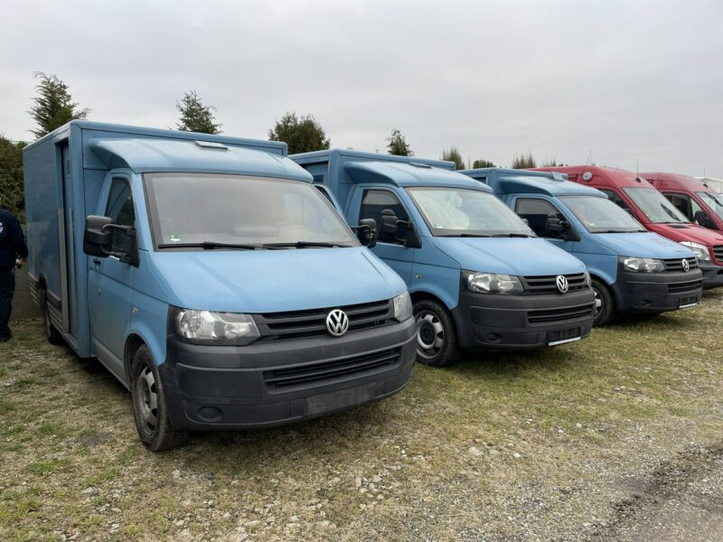 Volkswagen Transporter Trasporter T5 Bankowóz kuloodporny opanceżony Model 2015
