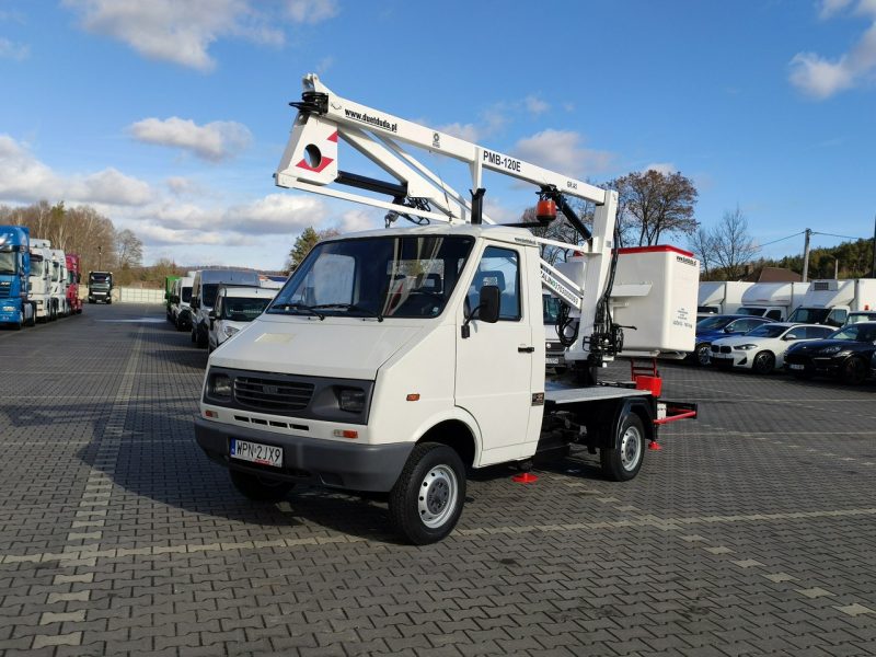 FS Lublin Lublin 0352 Diesel 70KM Podnośnik Koszowy Zwyżka BUMAR KOSZALIN PMB 120E P7