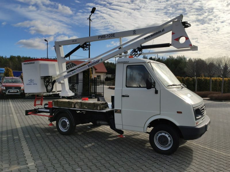 FS Lublin Lublin 0352 Diesel 70KM Podnośnik Koszowy Zwyżka BUMAR KOSZALIN PMB 120E P7