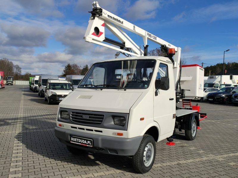 FS Lublin Lublin 0352 Diesel 70KM Podnośnik Koszowy Zwyżka BUMAR KOSZALIN PMB 120E P7