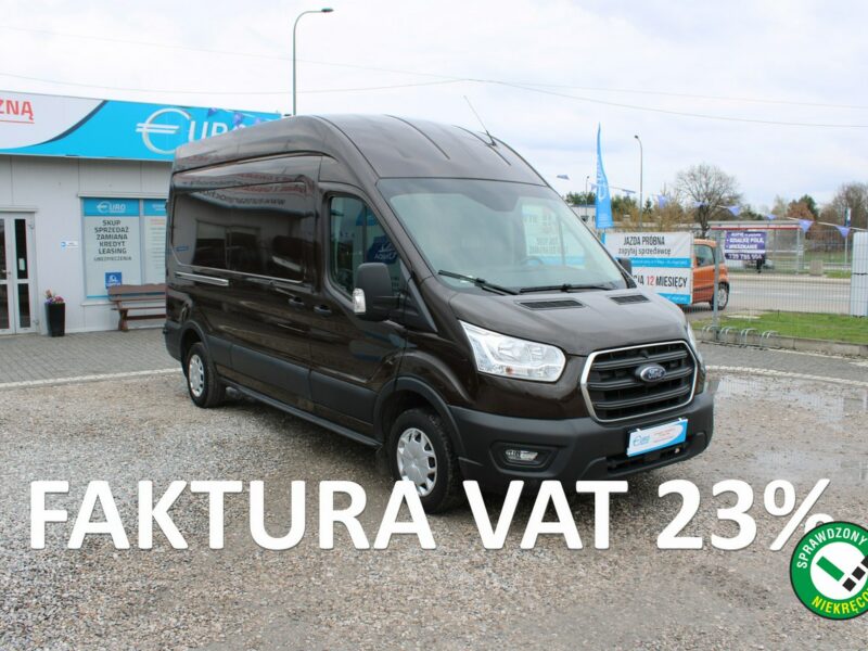 Ford Transit F-Vat,Salon Polska,L3H3,Gwarancja,3-osobowy,VAT-1,2019/2020