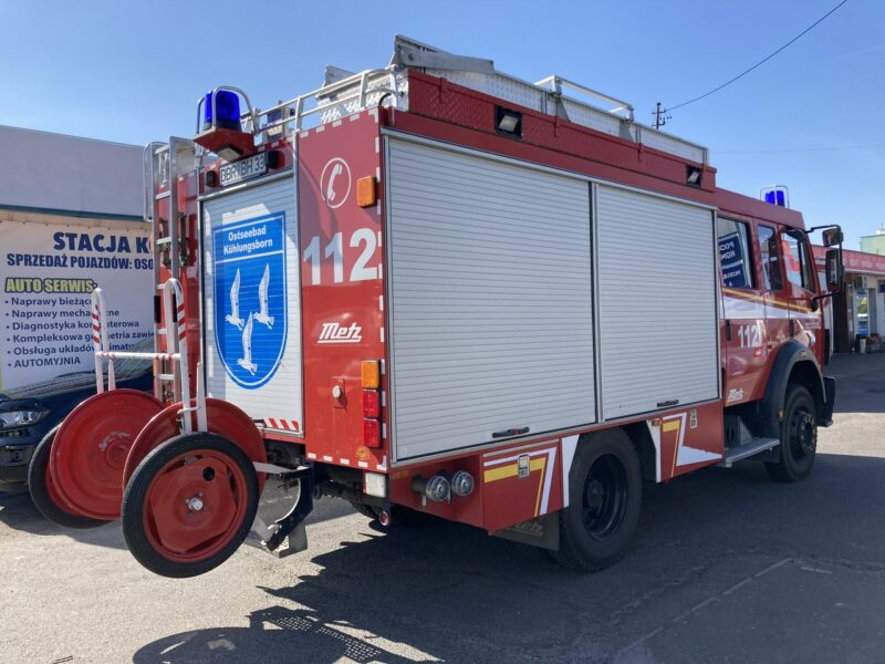 Mercedes inny Mercedes 1224 Straż Pożarna Gaśnicza 4X4 Metz 97