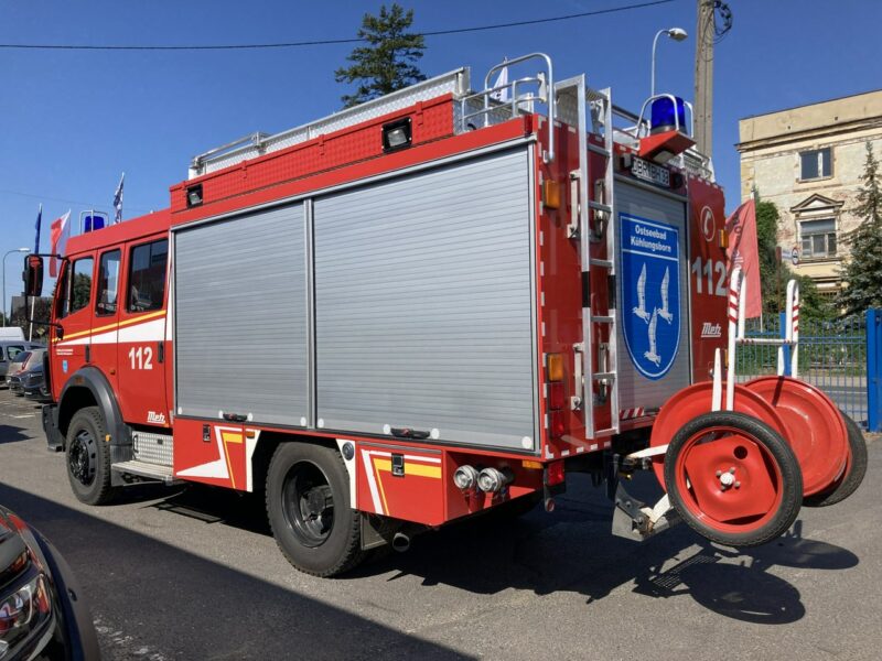 Mercedes inny Mercedes 1224 Straż Pożarna Gaśnicza 4X4 Metz 97
