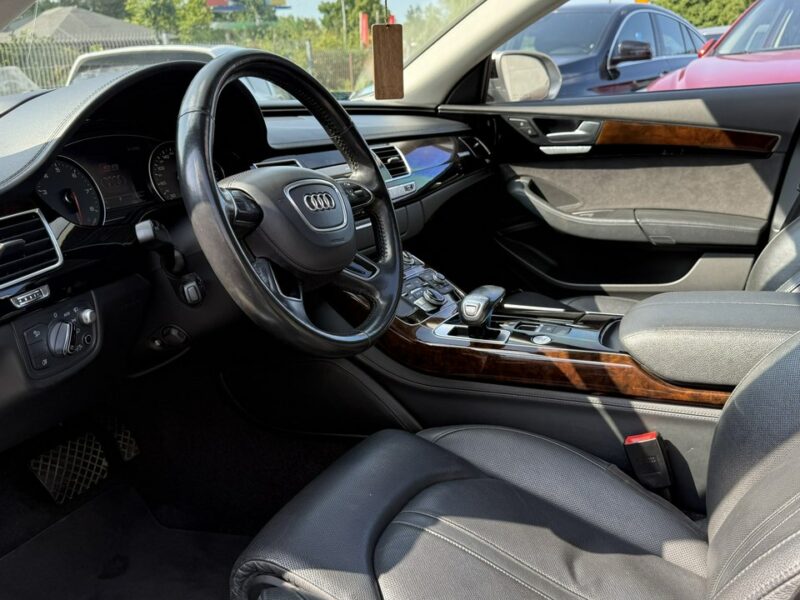 Audi A8 ZAMIANA 3.0 TFSI 4X4 Long Lift Kamery360 Panorama Wentyle Masaż 4xklim D4 (2010-)