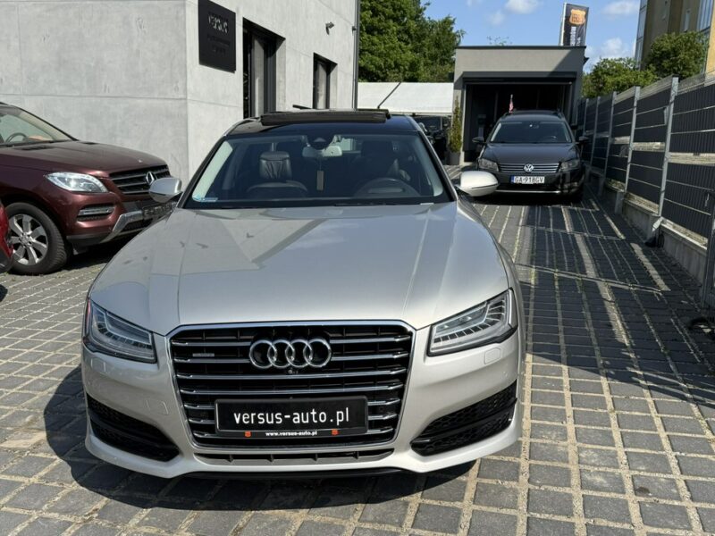Audi A8 ZAMIANA 3.0 TFSI 4X4 Long Lift Kamery360 Panorama Wentyle Masaż 4xklim D4 (2010-)
