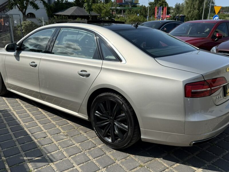 Audi A8 ZAMIANA 3.0 TFSI 4X4 Long Lift Kamery360 Panorama Wentyle Masaż 4xklim D4 (2010-)