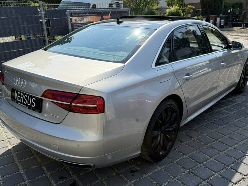 Audi A8 ZAMIANA 3.0 TFSI 4X4 Long Lift Kamery360 Panorama Wentyle Masaż 4xklim D4 (2010-)