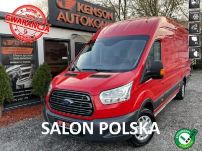 Ford Transit L4H3, Polski Salon, Bezwypadkowy, Klimatyzacja, LED