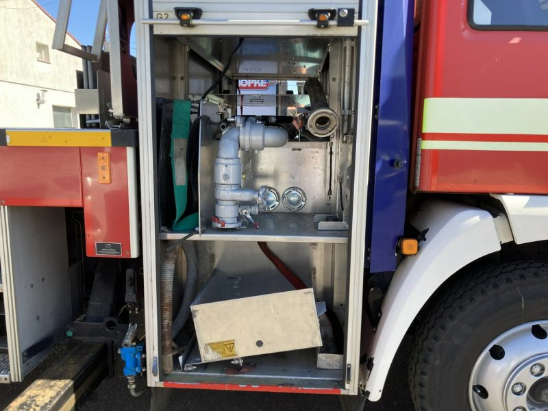 Man inny Man 15,280 Straż pożarna drabina Strażacka zwyżka podnośnik 32m Metz