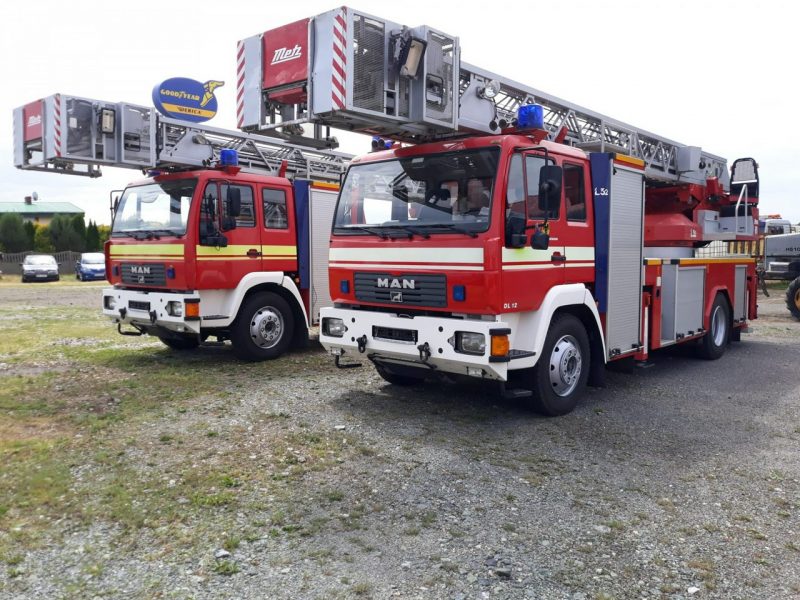 Man inny Man 15,280 Straż pożarna drabina Strażacka zwyżka podnośnik 32m Metz