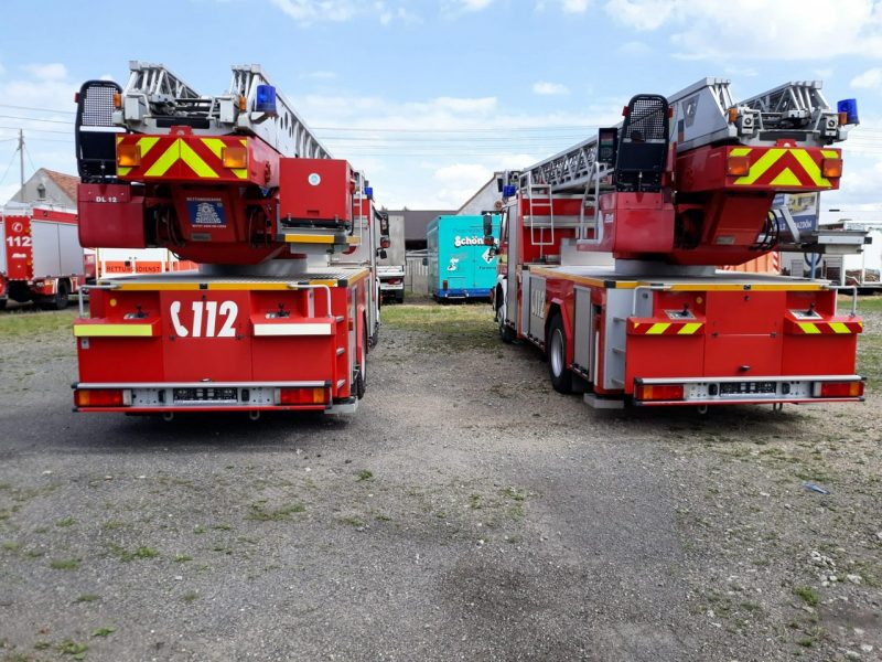 Man inny Man 15,280 Straż pożarna drabina Strażacka zwyżka podnośnik 32m Metz