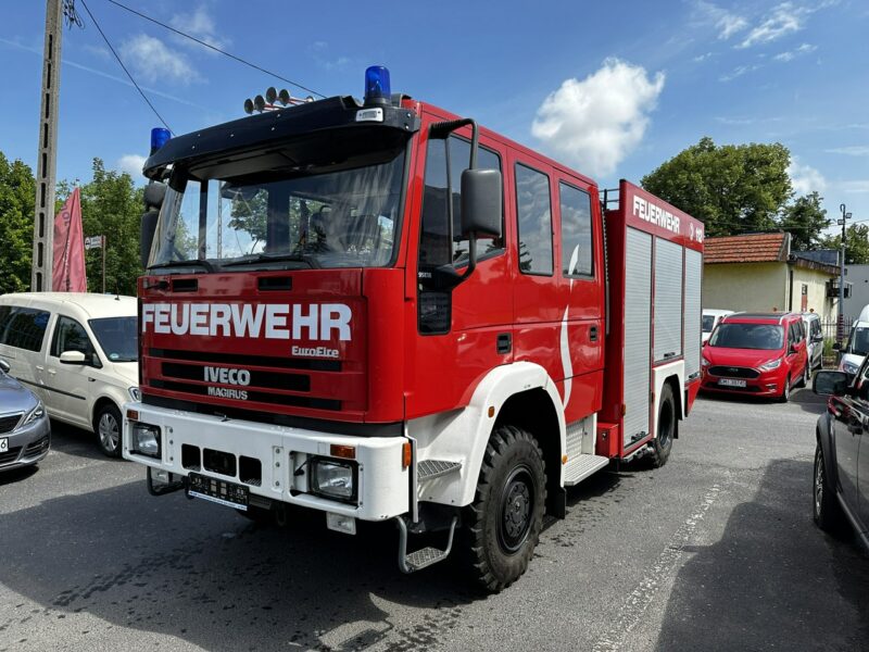 Iveco Magirus Iveco Magirus FF95E Straż Pożarna Gaśnicza 4X4 Metz 96 jak Nowa