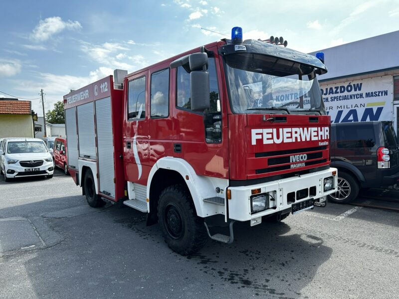 Iveco Magirus Iveco Magirus FF95E Straż Pożarna Gaśnicza 4X4 Metz 96 jak Nowa