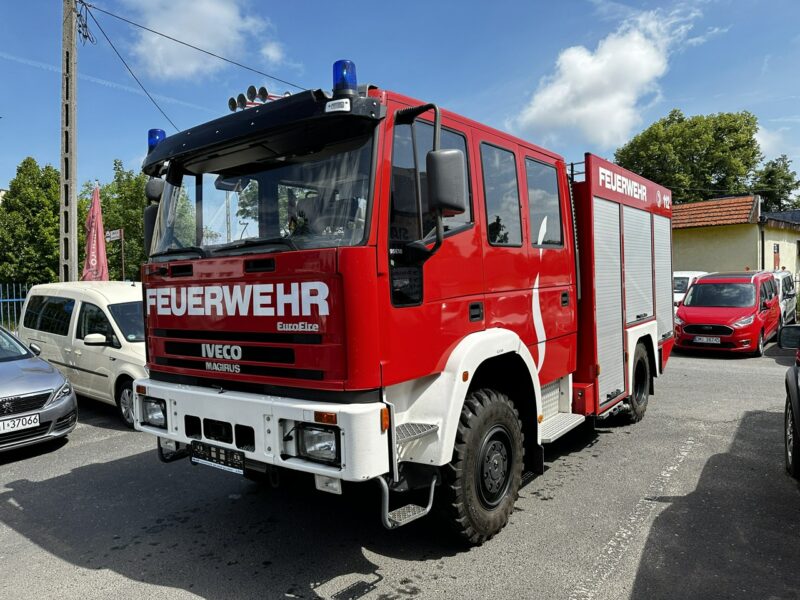 Iveco Magirus Iveco Magirus FF95E Straż Pożarna Gaśnicza 4X4 Metz 96 jak Nowa