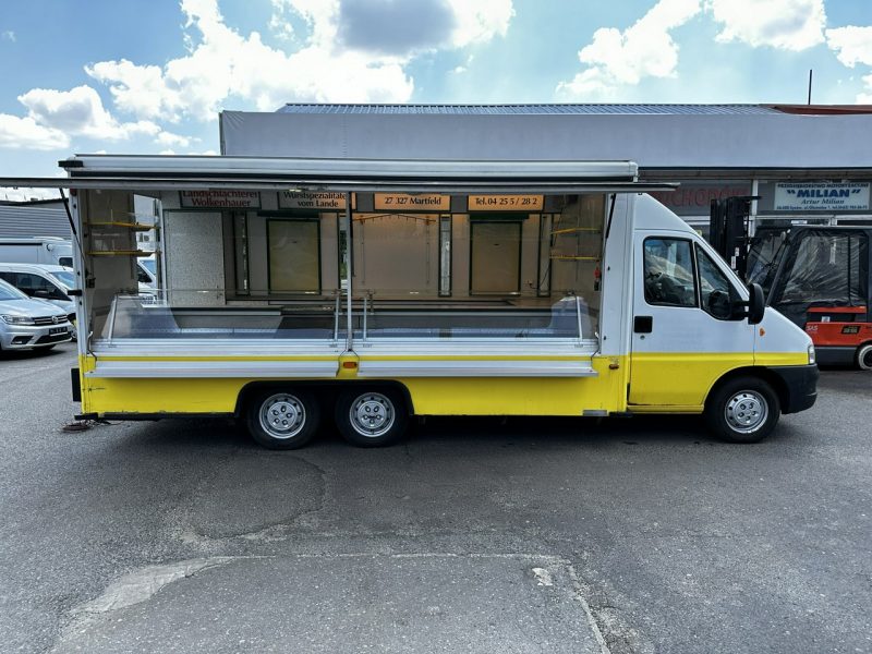 Fiat Ducato Autosklep wędlin sklep bar Gastronomiczny Food Truck Foodtruck Borco