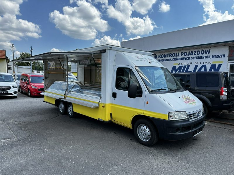 Fiat Ducato Autosklep wędlin sklep bar Gastronomiczny Food Truck Foodtruck Borco