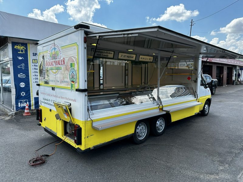 Fiat Ducato Autosklep wędlin sklep bar Gastronomiczny Food Truck Foodtruck Borco