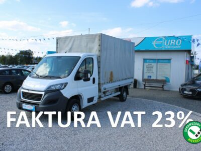 Peugeot Boxer 335 L3 Plandeka F-vat Salon Polska Gwarancja