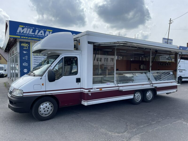 Fiat Ducato Autosklep wędlin Gastronomiczny Food Truck Foodtruck 55122km Borco2006