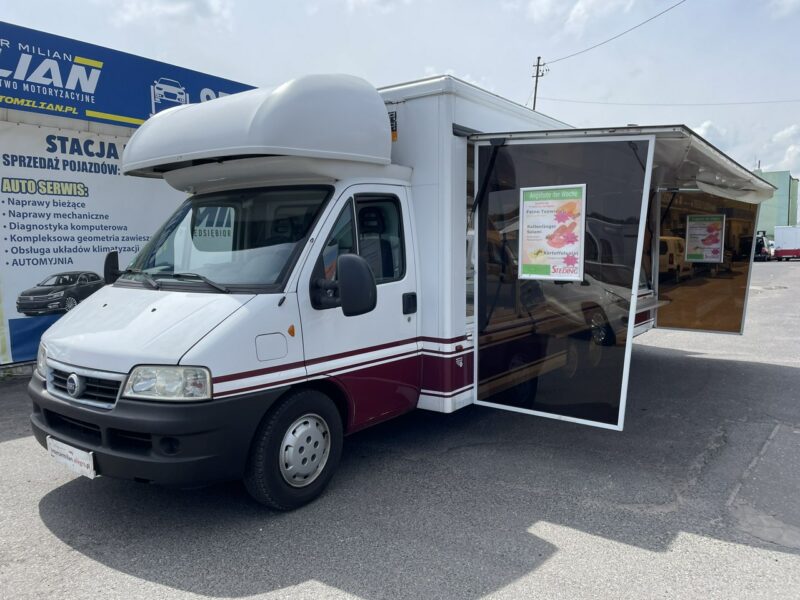 Fiat Ducato Autosklep wędlin Gastronomiczny Food Truck Foodtruck 55122km Borco2006