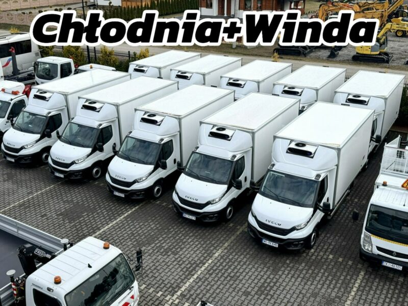 Iveco Daily 35S16 V 2023r CHŁODNIA -29/+29 8-Palet Salon PL Na Gwarancji Dostępny Od Ręki