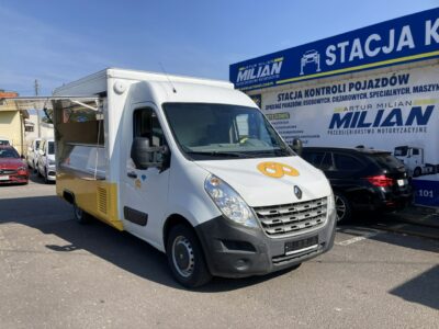 Renault Master Autosklep pieczyw Gastronomiczny Food Truck Foodtruck sklep Borco 2013