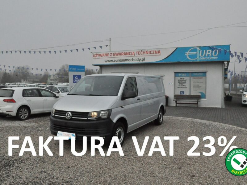 Volkswagen Transporter L2H1 Vat-1 F-vat Salon Polska Gwarancja