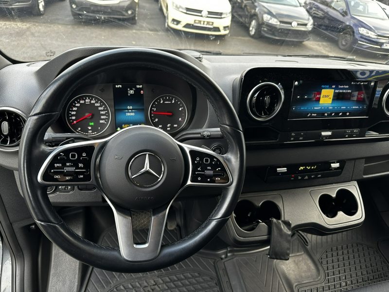 Mercedes Sprinter 319CDI 3.0V6 Automat 7G-tronic MEGA MAX L5H2 2021 28Tkm 1ręka SalonPL