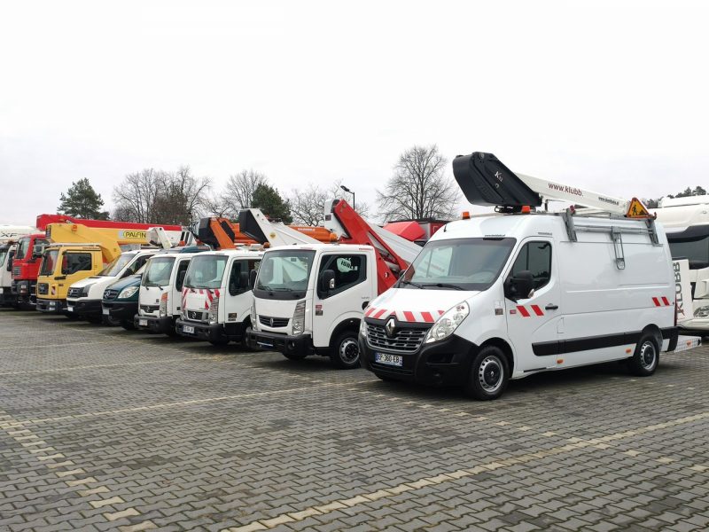 Renault Master Zwyżka Podnośnik Koszowy KAT B Do 3.5tony 12.5m KLUBB K32 UDT P7