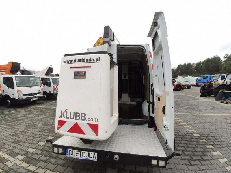 Renault Master Zwyżka Podnośnik Koszowy KAT B Do 3.5tony 12.5m KLUBB K32 UDT P7