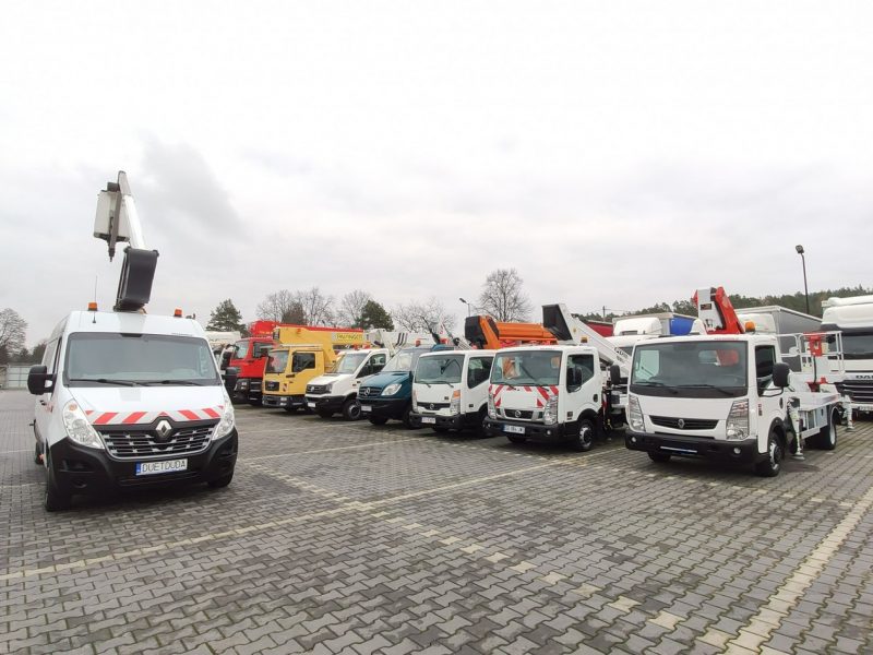 Renault Master Zwyżka Podnośnik Koszowy KAT B Do 3.5tony 12.5m KLUBB K32 UDT P7