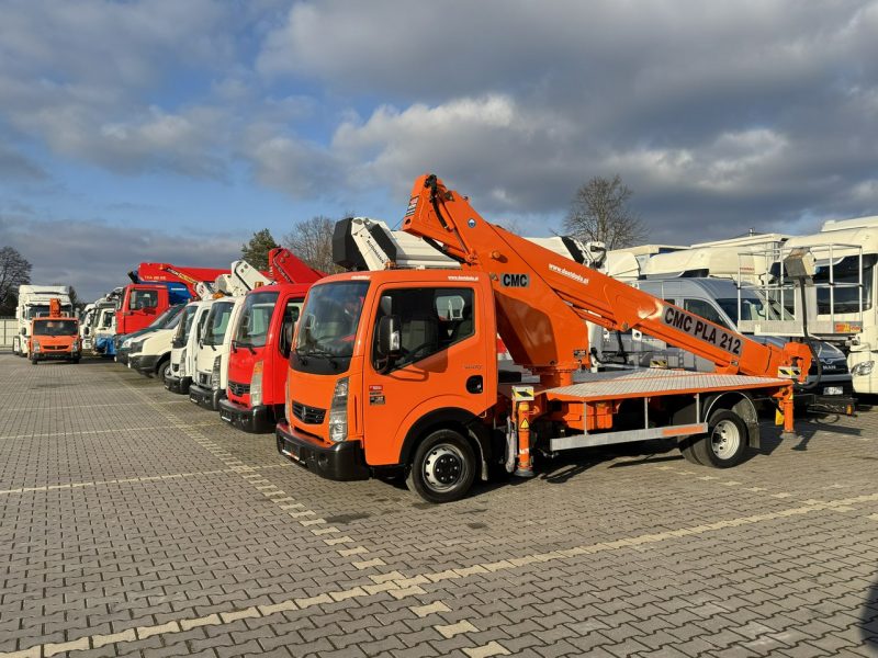 Renault Maxity Podnośnik Koszowy 21m CMC PLA 212 Zwyżka UDT Wumag GSR Multitel P7