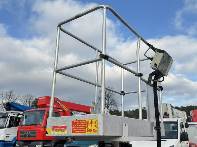 Renault Maxity Podnośnik Koszowy 21m CMC PLA 212 Zwyżka UDT Wumag GSR Multitel P7