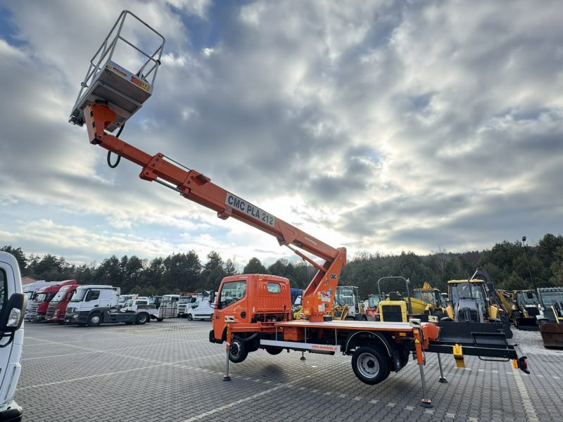 Renault Maxity Podnośnik Koszowy 21m CMC PLA 212 Zwyżka UDT Wumag GSR Multitel P7