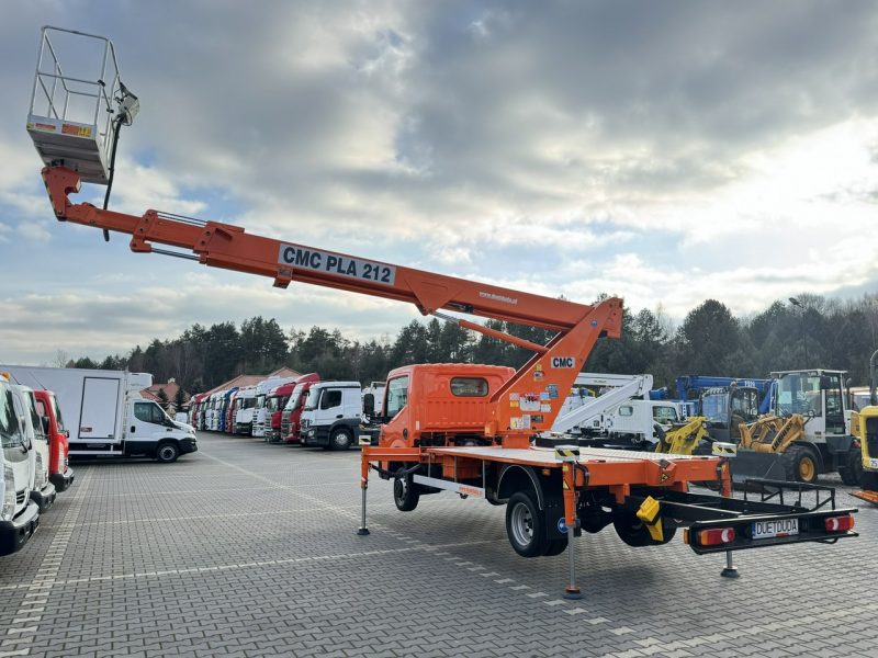 Renault Maxity Podnośnik Koszowy 21m CMC PLA 212 Zwyżka UDT Wumag GSR Multitel P7